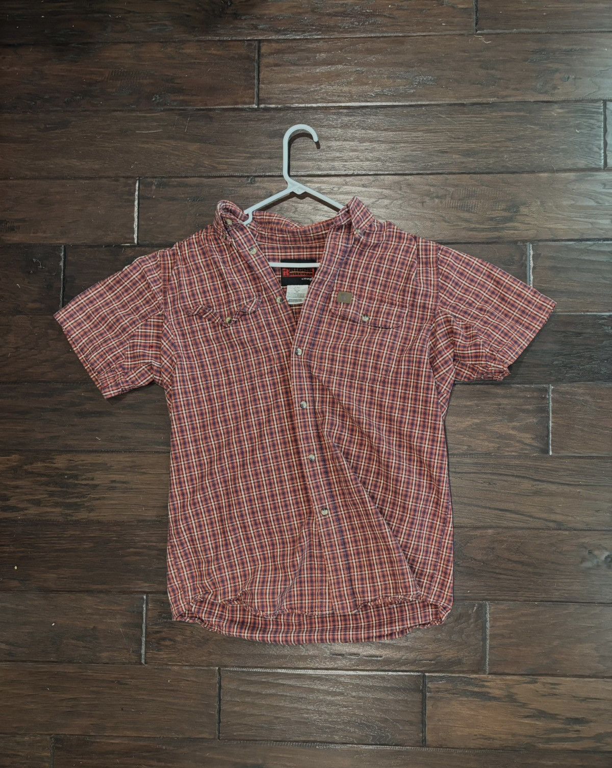 Wrangler plaid collar shirt Size US L / EU 52-54 / 3 - 3 Thumbnail