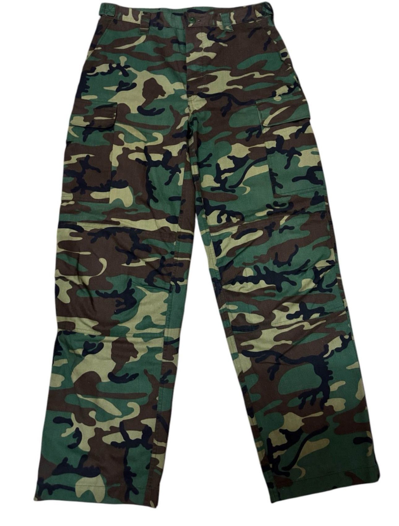 Vintage Camouflage Men Cargo Pant (Size 32) Size US 32 / EU 48 - 1 Thumbnail