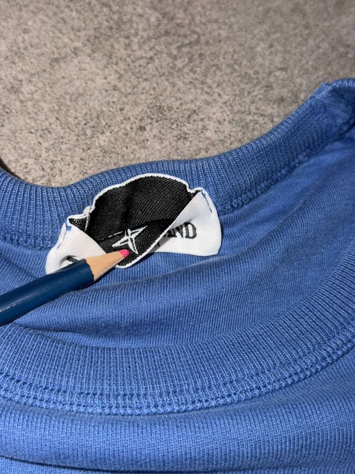 Stone Island Stone Island Junior Blue Sweatshirt Size XS 11-14 No Patch Size US XS / EU 42 / 0 - 7 Thumbnail