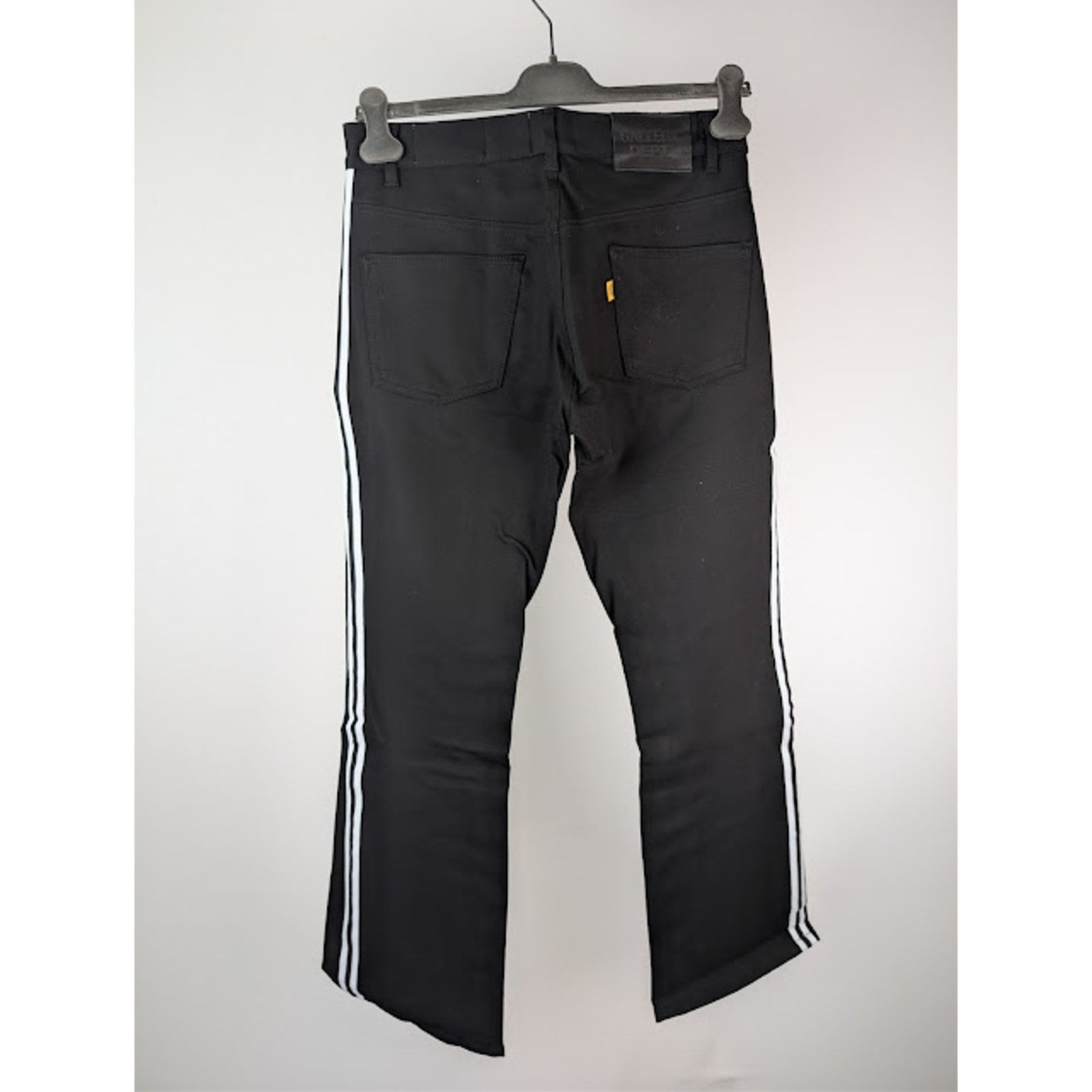 Gallery Dept. o1rshd1 Striped Logan Poly Flared Pants in Black Size US 34 / EU 50 - 12 Thumbnail