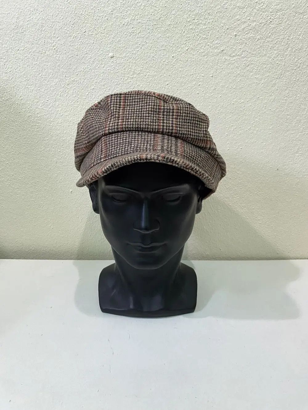 MOUSSY Azul By Moussy Plaid Tartan Beretta Hat Size ONE SIZE - 3 Thumbnail