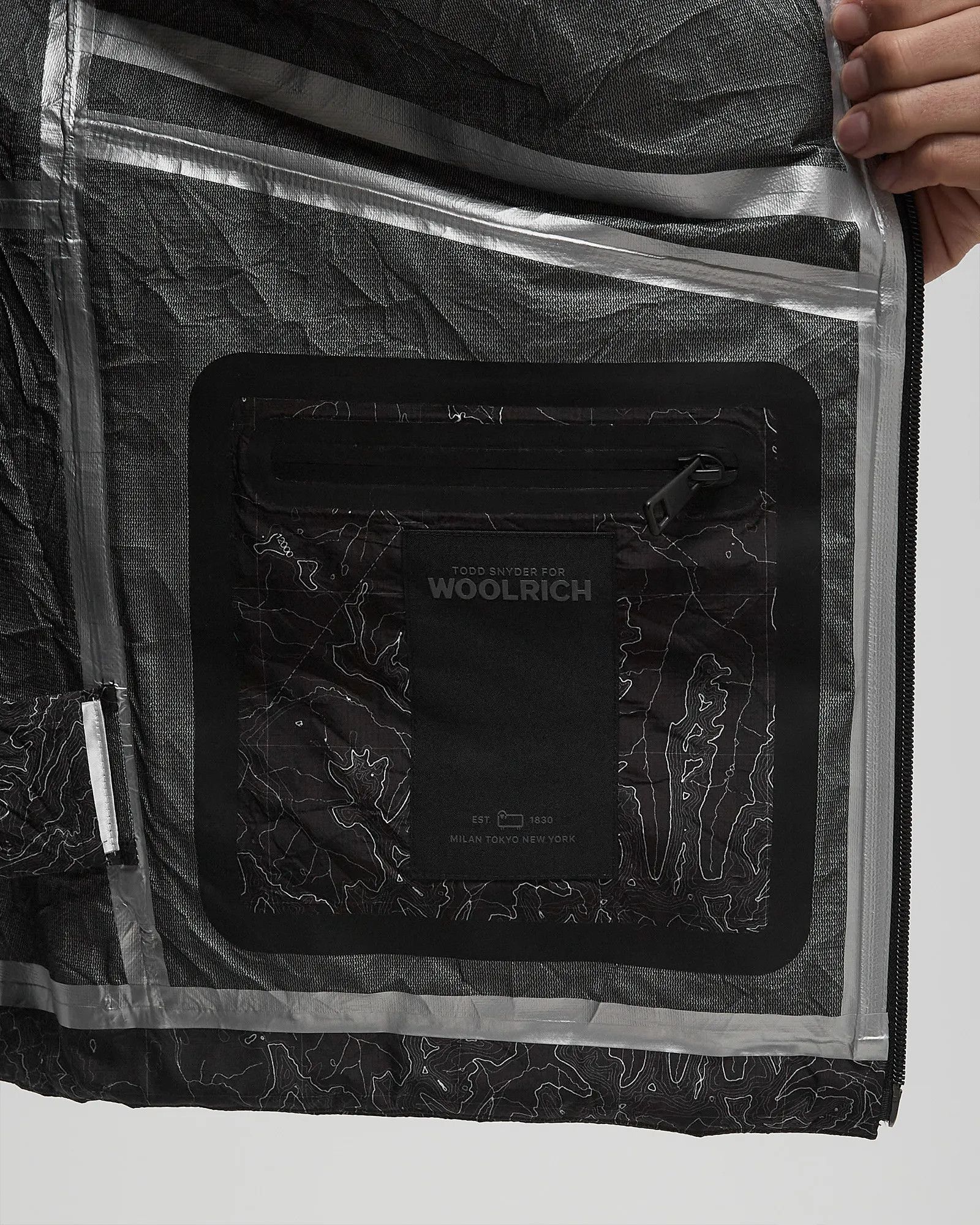 Woolrich Woolen Mills WOOLRICH MAP WINDBREAKER/RAIN -$998 New - TODD SNYDER SSENSE Size US M / EU 48-50 / 2 - 5 Thumbnail