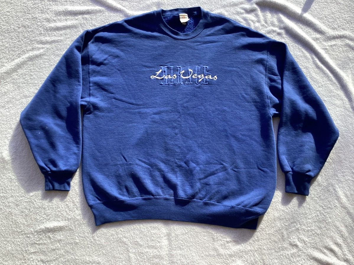 Fruition × Vintage Vintage 90s the Mirage Las Vegas pull over sweatshirt Size US XL / EU 56 / 4 - 2 Thumbnail