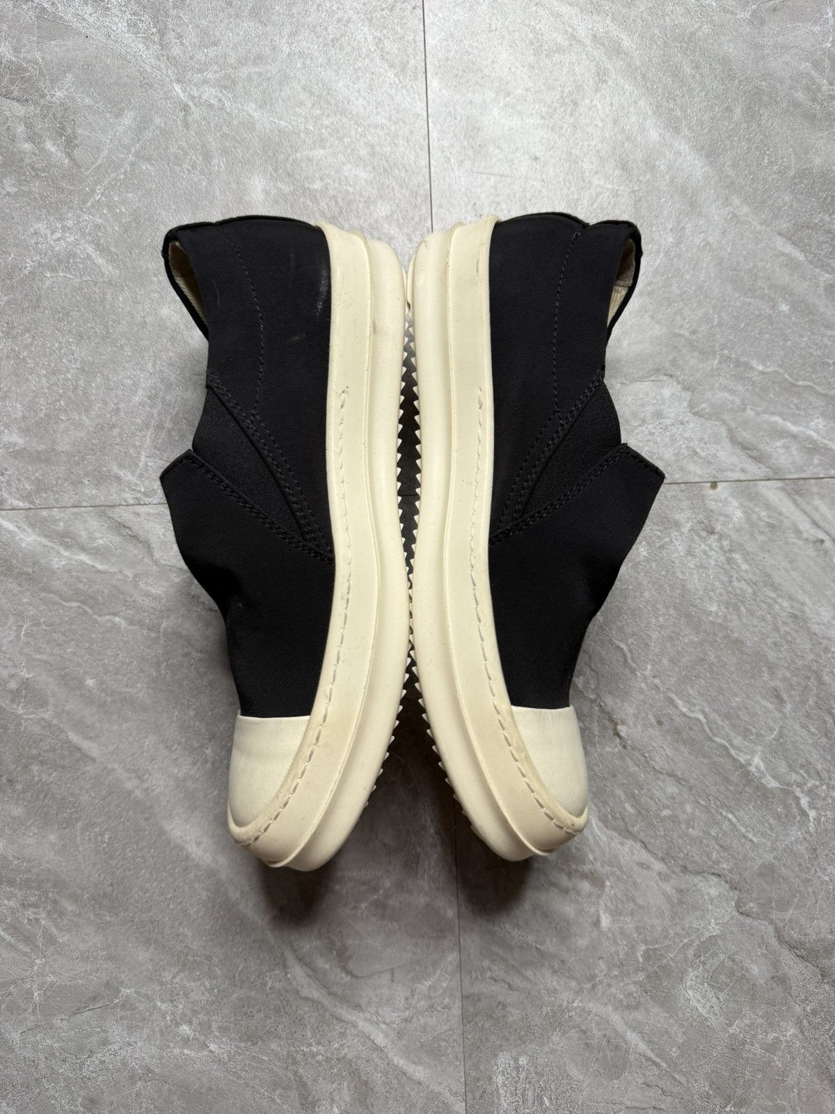 Rick Owens Drkshdw Rick Owens Drkshdw Nylon Low Top Boat Sneakers Size US 5 / IT 35 - 3 Thumbnail
