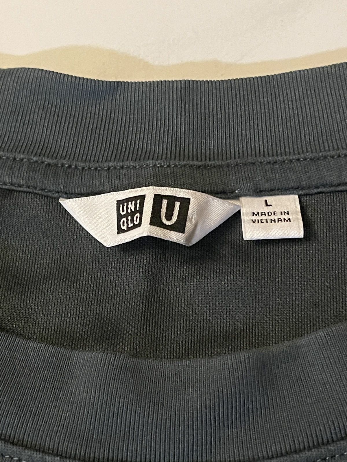 Uniqlo Uniqlo U Mens Size Large Crew Neck Green T-Shirt Oversized Size US L / EU 52-54 / 3 - 2 Thumbnail