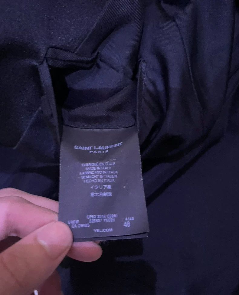 Saint Laurent Paris Saint Laurent Paris Saint Laurent Blue Smoking Jacket Size Size US M / EU 48-50 / 2 - 3 Thumbnail