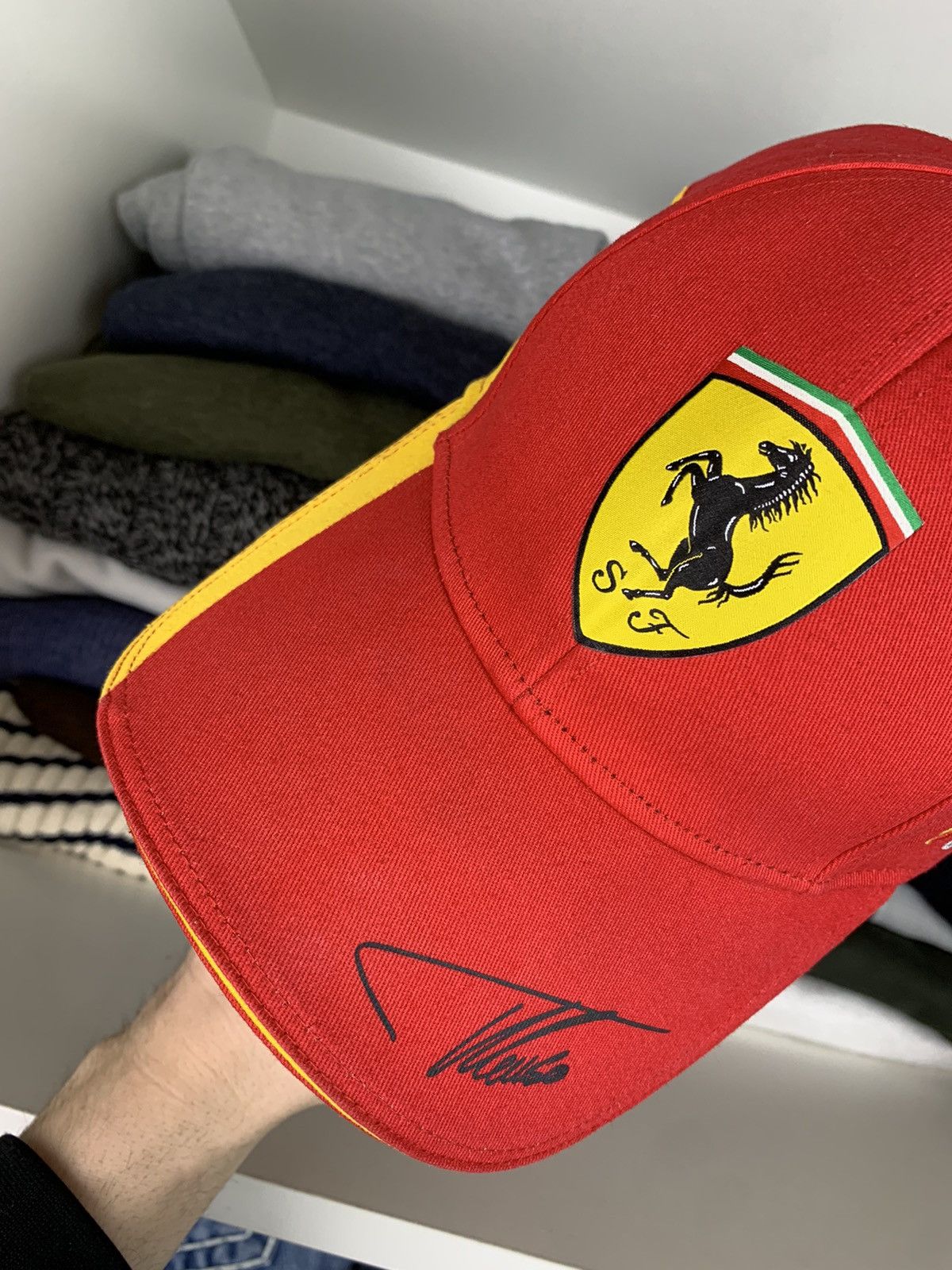 Ferrari Scuderia Ferrari Big Logo Cap Hat Size ONE SIZE - 3 Thumbnail