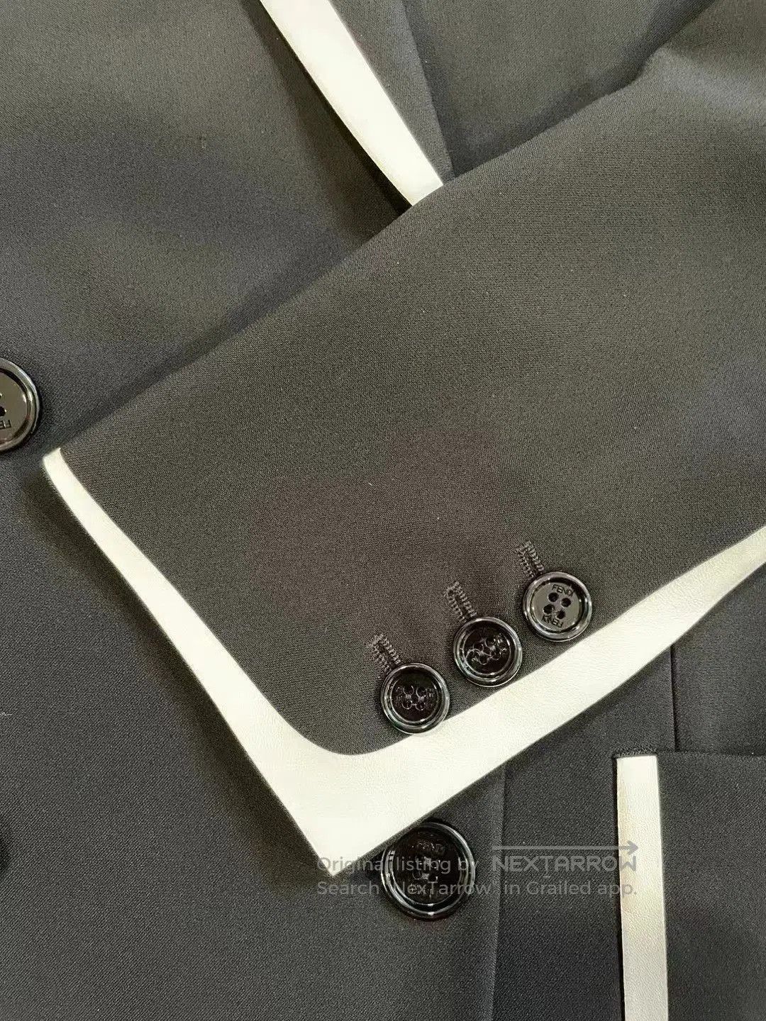 Fendi Fendi Black White Blazer Size40. Size US XXS / EU 40 - 5 Thumbnail