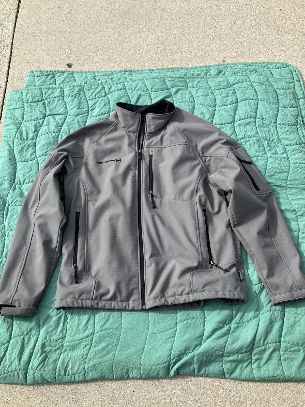 Free Country Free country gray jacket Size US XL / EU 56 / 4 - 1 Thumbnail