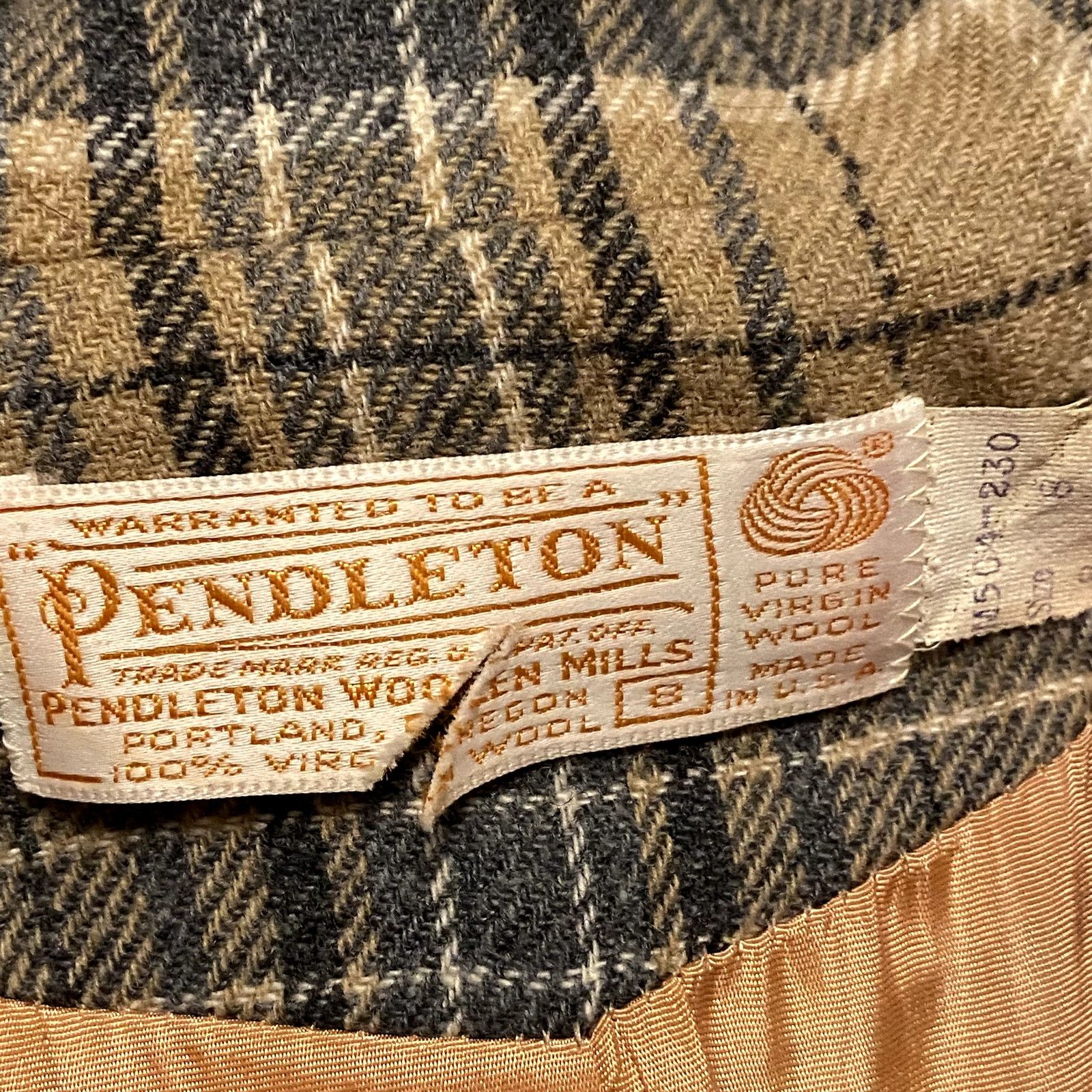 Pendleton VTG Pendleton Blazer Suit Pure Wool 3-Button Front Plaid 8 Size M / US 6-8 / IT 42-44 - 3 Thumbnail