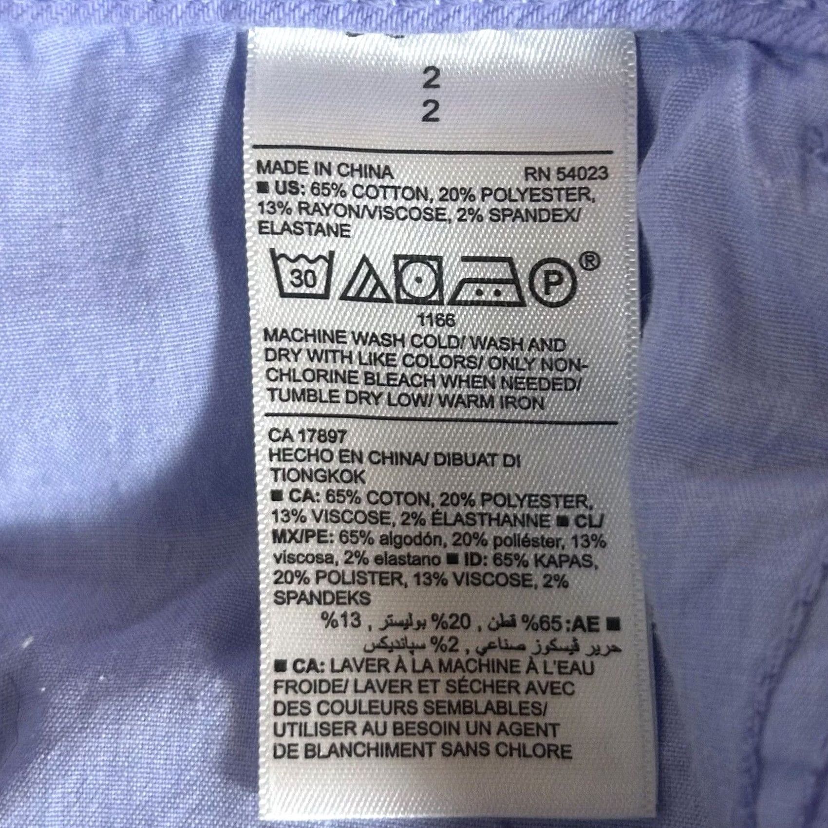 Old Navy Old Navy Rockstar Anke Jeans Mid Rise Womens Size 2 Purple Denim Stretch Raw Hem Jeans Regular Rise Mid Purple Womens Jeans Size 26" / US 2 / IT 38 - 4 Thumbnail