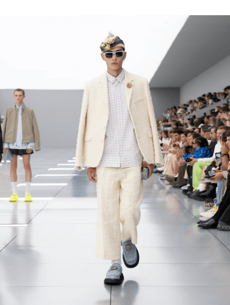 Dior o1w1db10525 483C57 Bobby Shirt in White/Pink Size US S / EU 44-46 / 1 - 8 Thumbnail