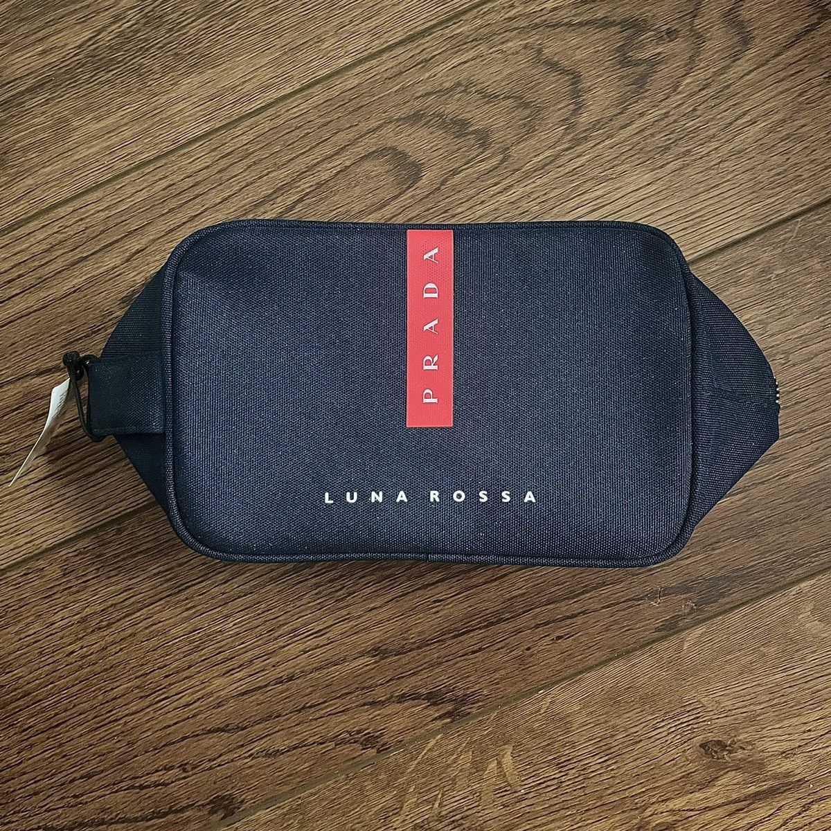 PRADA Beauty Luna Rossa Navy Travel & Makeup Toiletry Bag