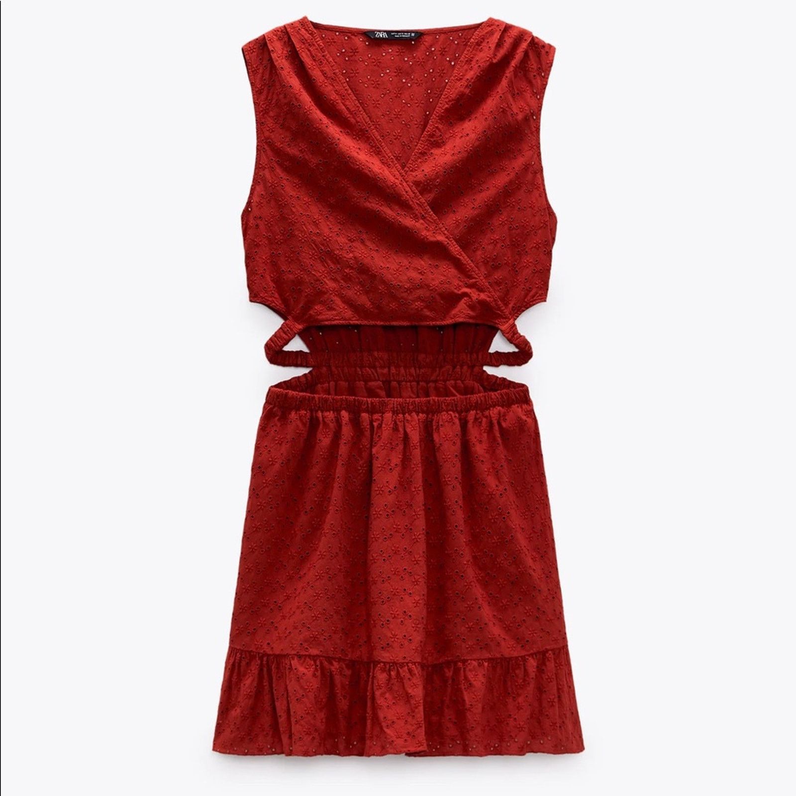 Zara ZARA BLOGGER FAVORITE OPENWORK EMBROIDERED DRESS Size S / US 4 / IT 40 - 11 Thumbnail