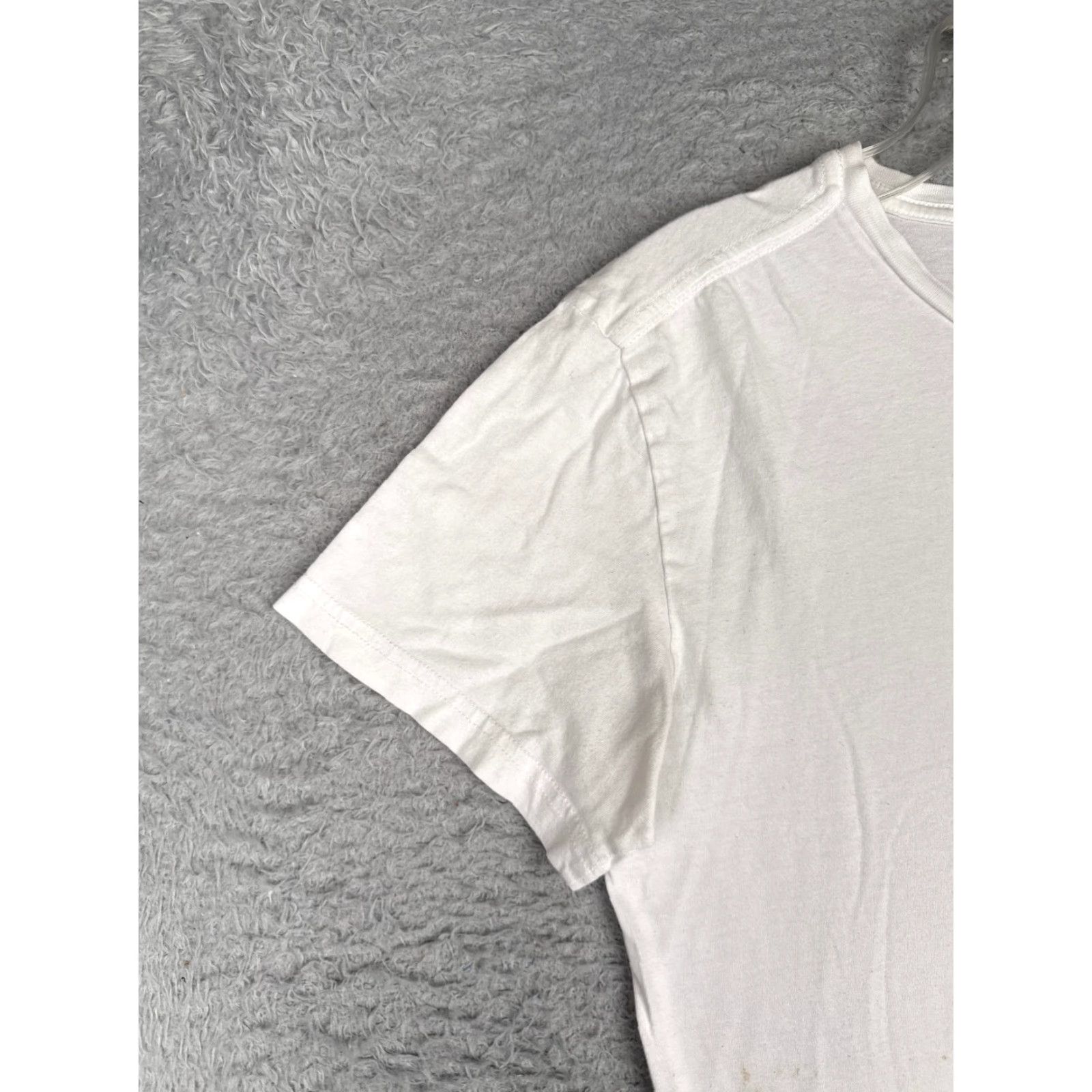 Ralph Lauren Polo Ralph Lauren Shirt Men Medium Whtie 100% Cotton Crew Neck Short Sleeve READ Size US M / EU 48-50 / 2 - 3 Thumbnail