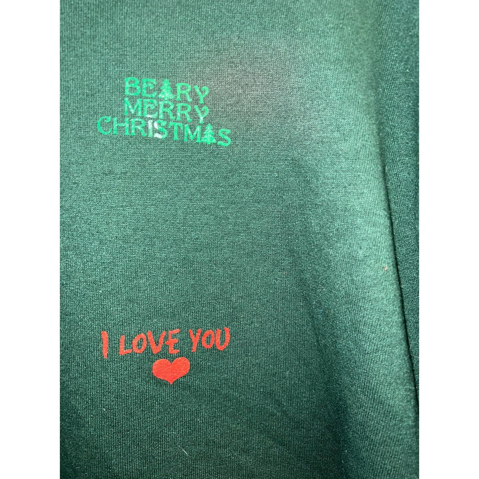 Vintage Vintage Christmas Sweatshirt 90s VTG Merry Noel Winter 90s L Size US L / EU 52-54 / 3 - 4 Thumbnail