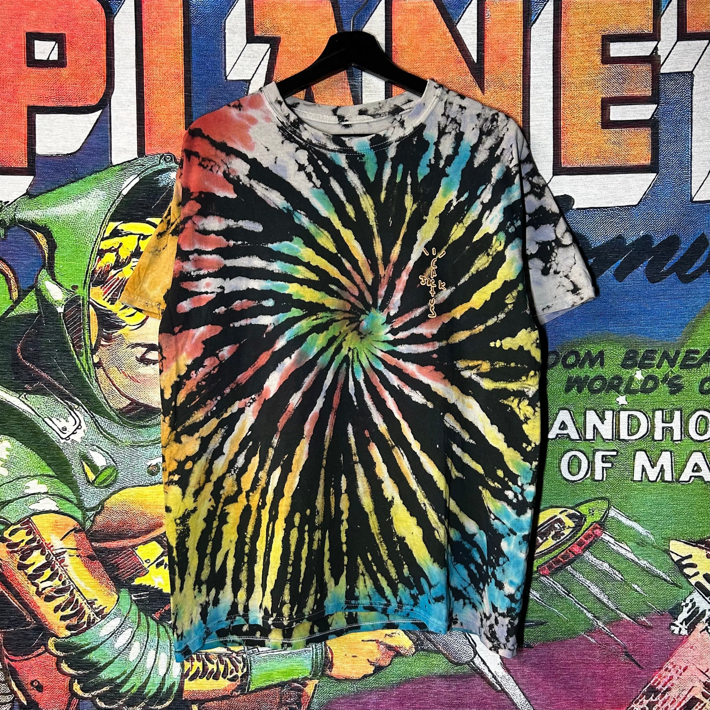 Travis Scott Travis Scott Cactus Jack ‘Highest in the Room’ Tie Dye Tee Size US M / EU 48-50 / 2 - 1 Thumbnail