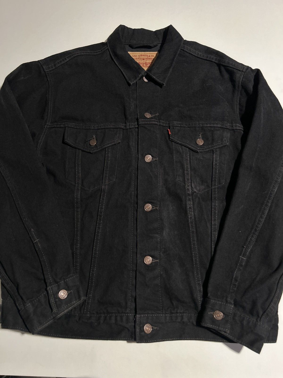 90s old supreme 3rd type denim jacket-