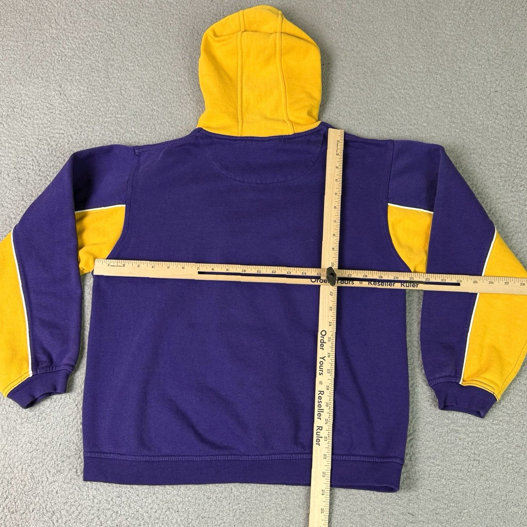 Reebok VINTAGE Reebok Hoodie Mens Purple Embroidered LA Lakers Sweatshirt M Size US M / EU 48-50 / 2 - 7 Thumbnail