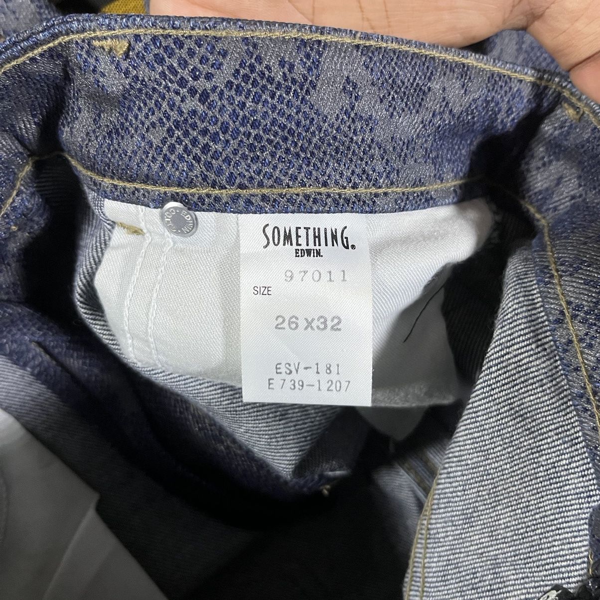 If Six Was Nine Y2K Snakeskin Flare Denim Something Edwin Size US 26 / EU 42 - 9 Thumbnail