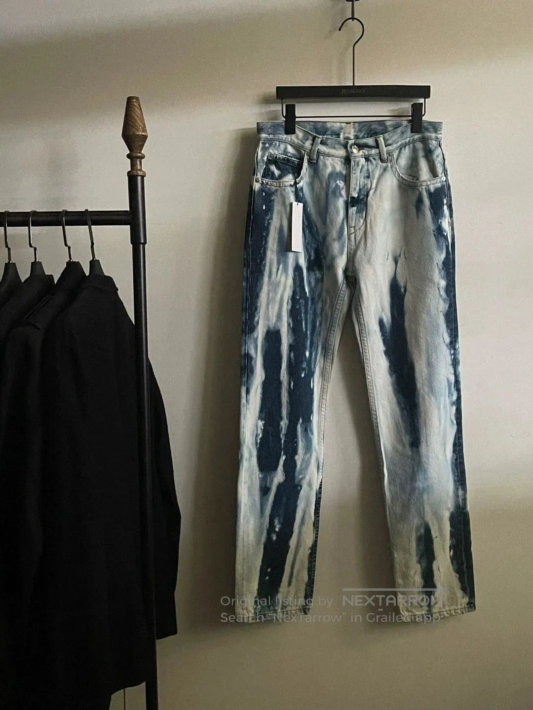 Helmut Lang Helmut Lang Snowflake Denim Jeans Size 30. Size US 30 / EU 46 - 1 Thumbnail