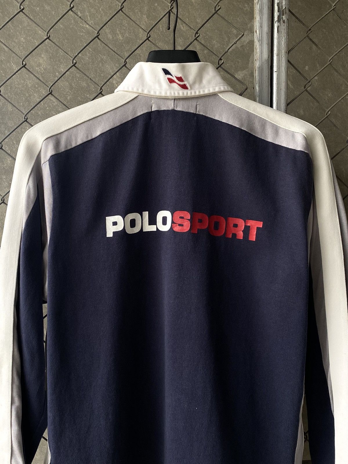 Polo Ralph Lauren × Vintage 90s POLO SPORT RUGBY HALF ZIP Size US M / EU 48-50 / 2 - 9 Thumbnail