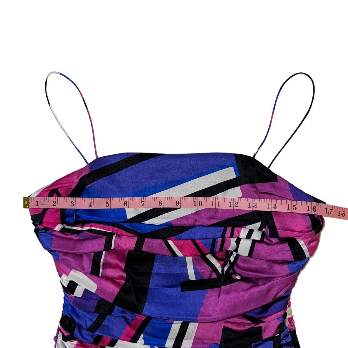 Retrofete Retrofete Elsie Graffiti Pleated Micro Mini Dress Multi Sz M Size M / US 6-8 / IT 42-44 - 11 Thumbnail