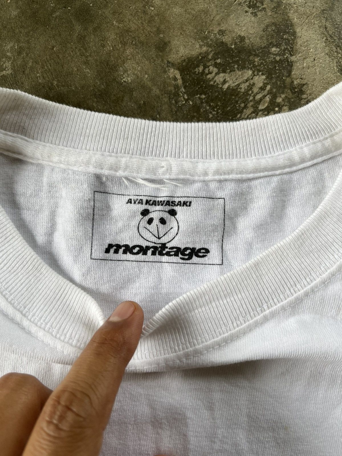 Japanese Brand × Montage ⚡️JAPAN⚡️Montage Naked Aya Kawasaki Back Hit Tee Size US M / EU 48-50 / 2 - 4 Thumbnail