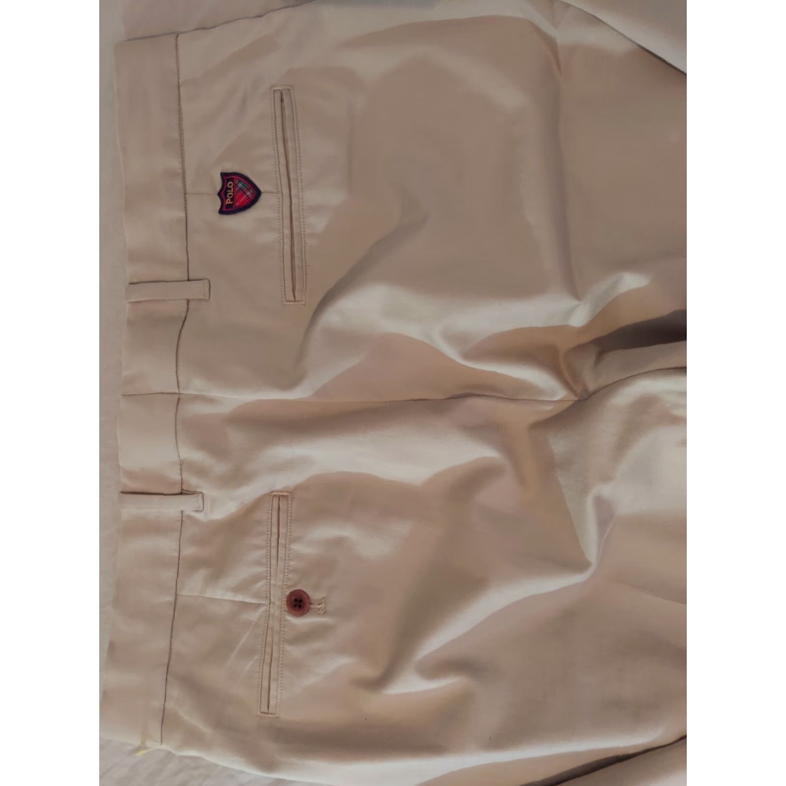 Polo Ralph Lauren Polo Ralph Lauren Khakis Pants Mens 34x34 Beige Chino Dress Trousers 34 34 Inseam 34 Reg Size US S / EU 44-46 / 1 - 2 Thumbnail