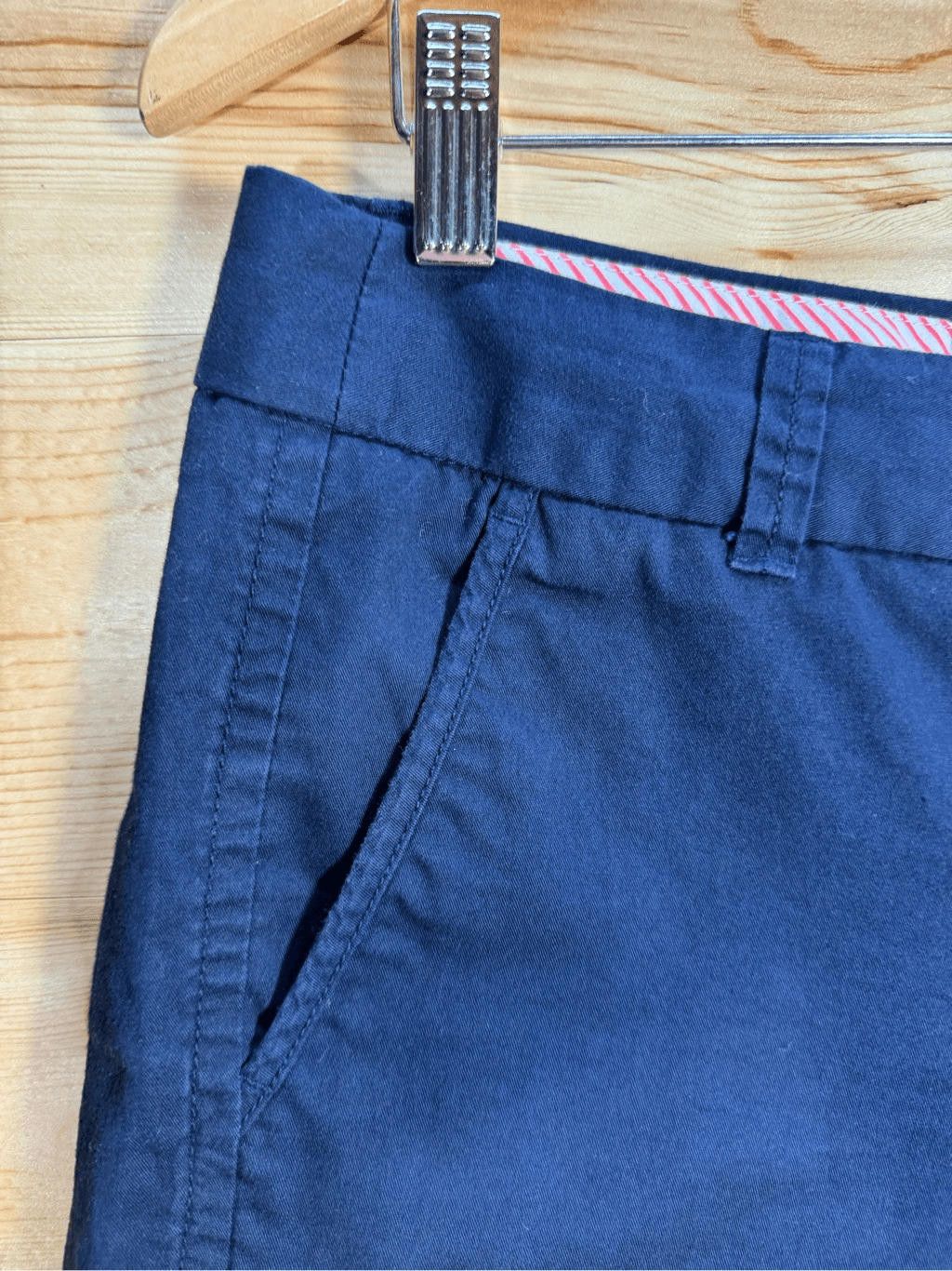 J.Crew J.Crew Factory Women's Size 10 Navy Blue Chino Shorts 5" Size 32" / US 10 / IT 46 - 3 Thumbnail