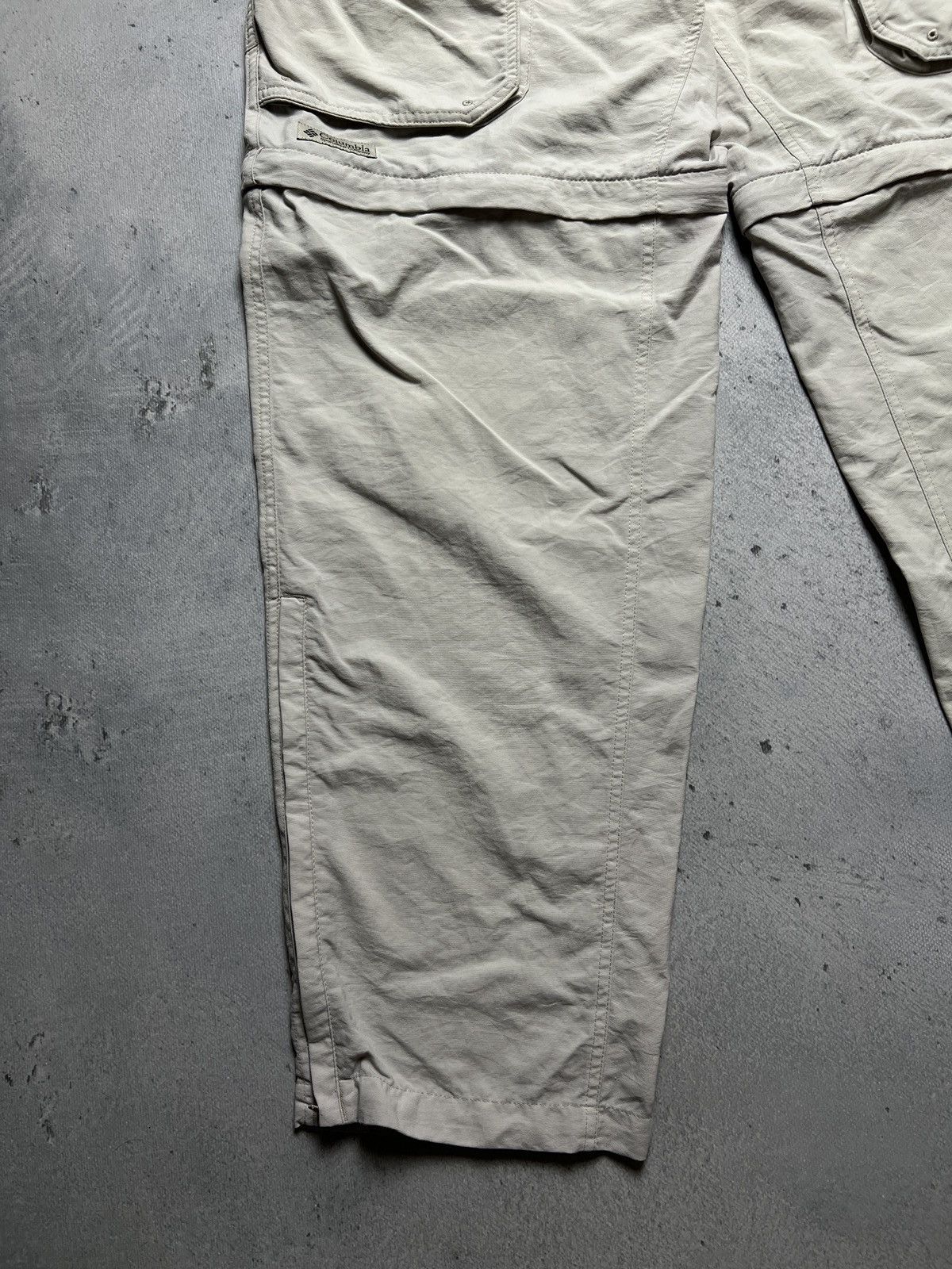 Columbia Vintage Columbia Wide Leg Baggy Outdoor Cargo 2in1 Pants y2k Size US 36 / EU 52 - 4 Thumbnail