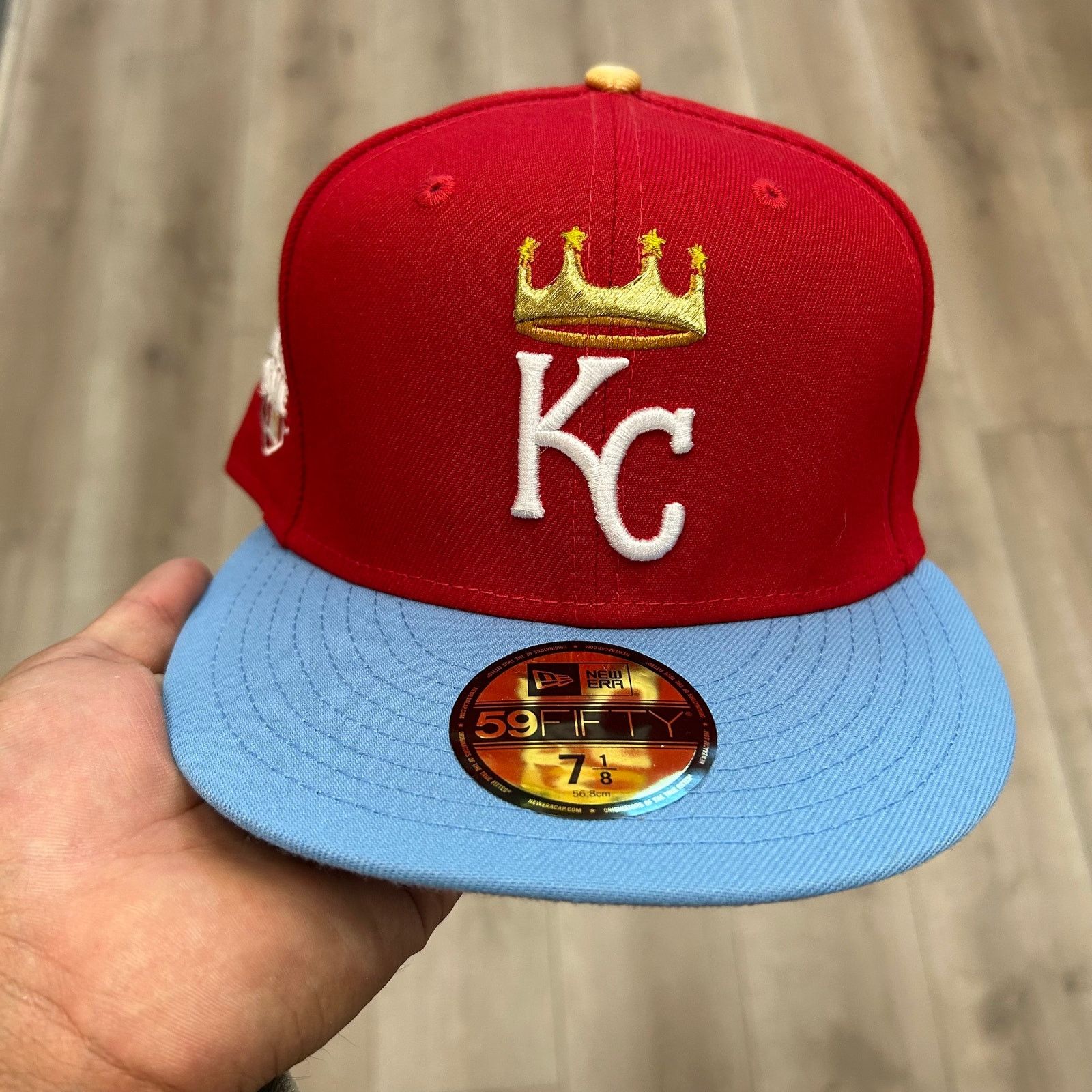 New Era New Era Kansas City Royals Mr. Krabs Fitted Hat 7 1/8 Size ONE SIZE - 2 Thumbnail