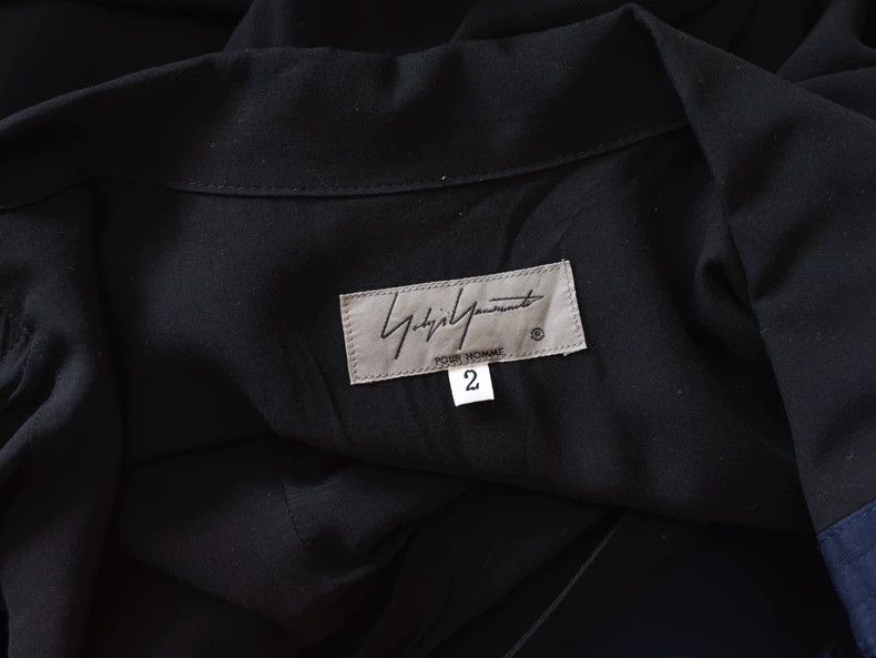 Yohji Yamamoto Yohji Yamamoto 17 SS Taoist robe rayon shirt 2506-Nextarrow Size US M / EU 48-50 / 2 - 4 Thumbnail