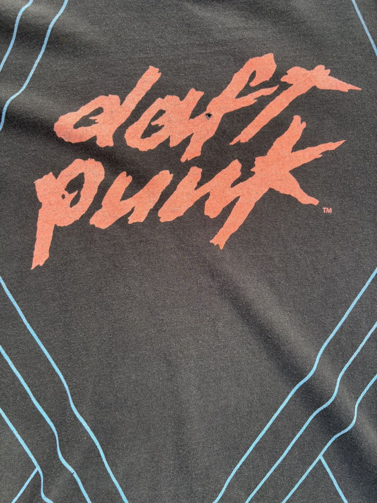 Vintage Vintage 2000s Daft Punk T Shirt Size US M / EU 48-50 / 2 - 3 Thumbnail