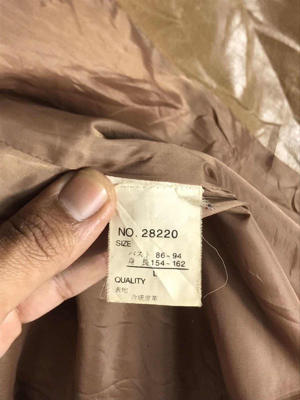 Japanese Brand × Vintage ⚡️Vintage Lejolitenps Leather Trench Coat Jacket Size L / US 10 / IT 46 - 10 Thumbnail