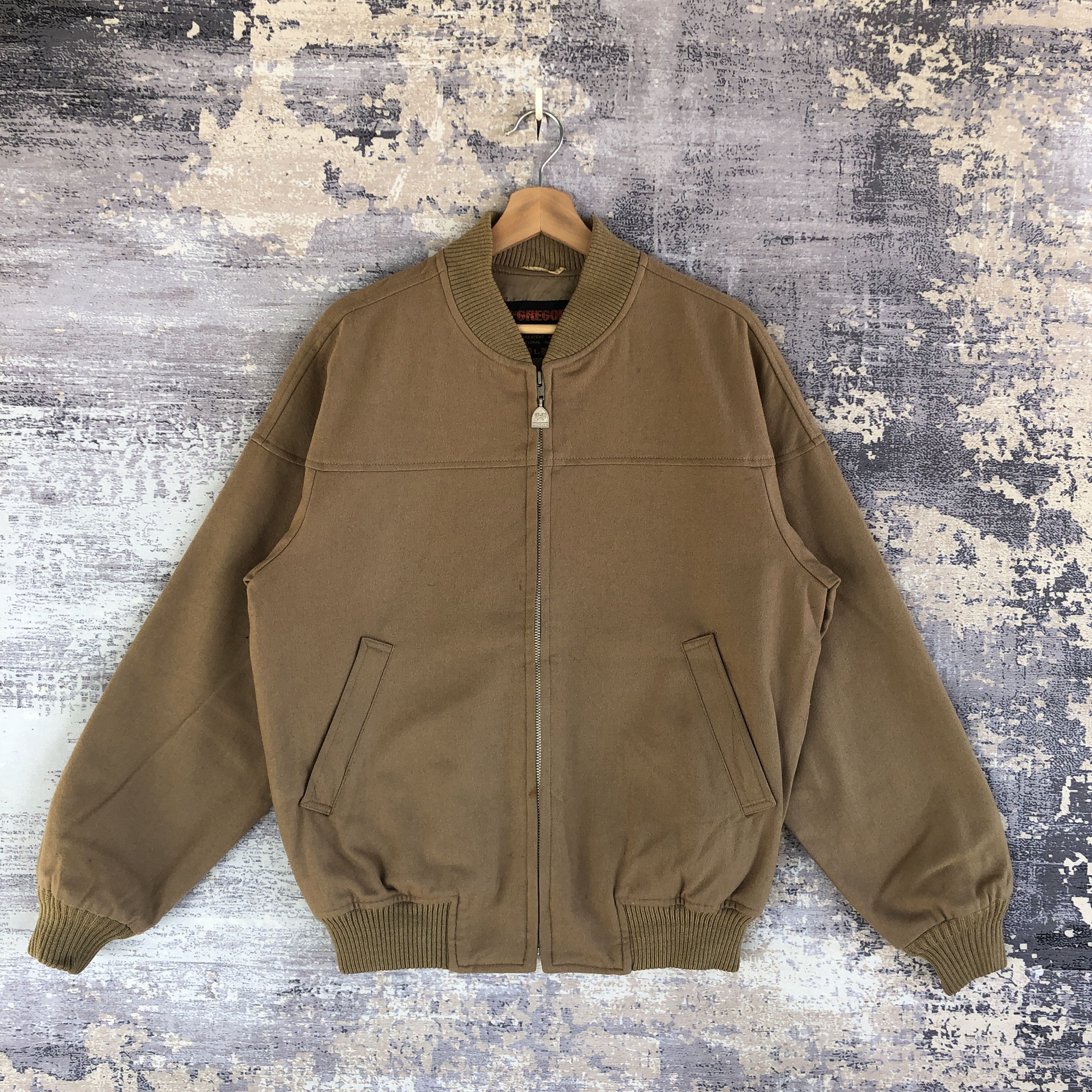 Vintage 90s McGregor Wool Jacket McGregor Zipper Jackets