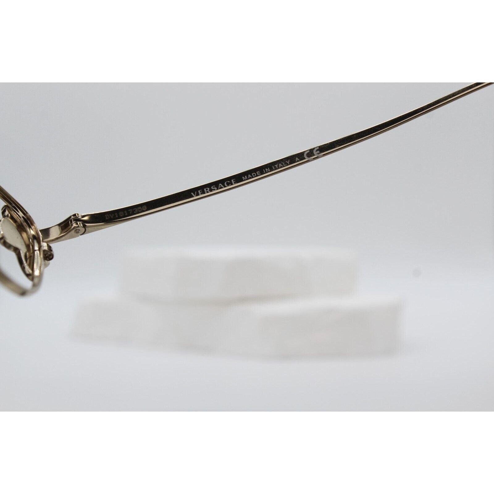 Versace Versace 2195-B 1252/11 Eyeglasses - Gold (No Lenses) Size ONE SIZE - 4 Thumbnail