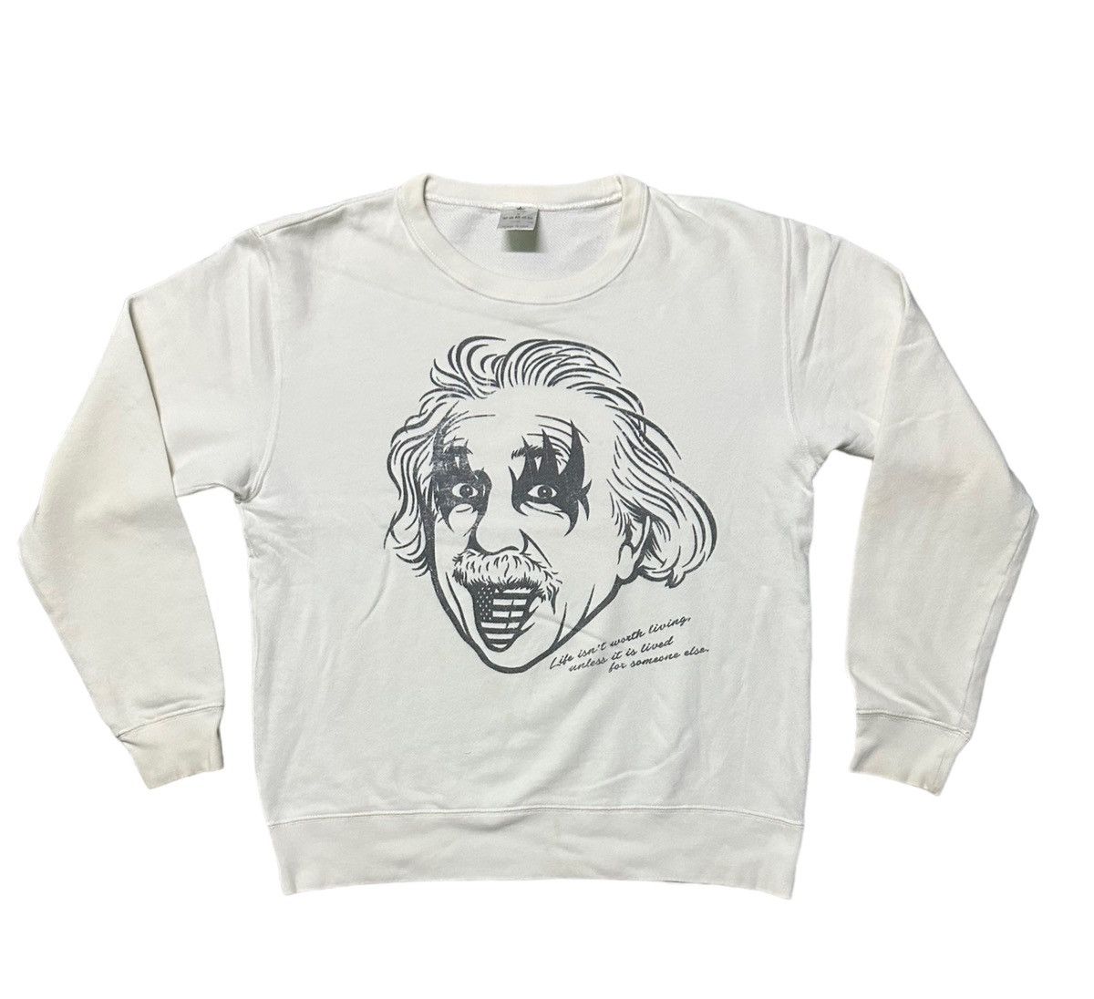Japanese Brand Albert Einstein sweatshirt Size US M / EU 48-50 / 2 - 4 Thumbnail