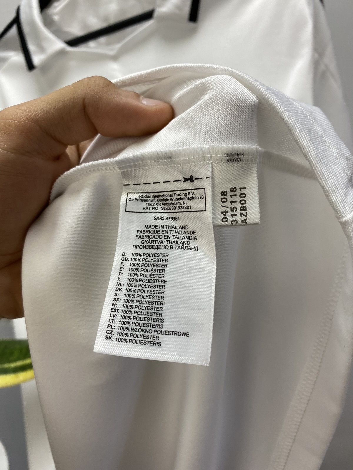 Adidas Real Madrid 2008 2009 Home Soccer Jersey Football Shirt Size US XXL / EU 58 / 5 - 7 Thumbnail