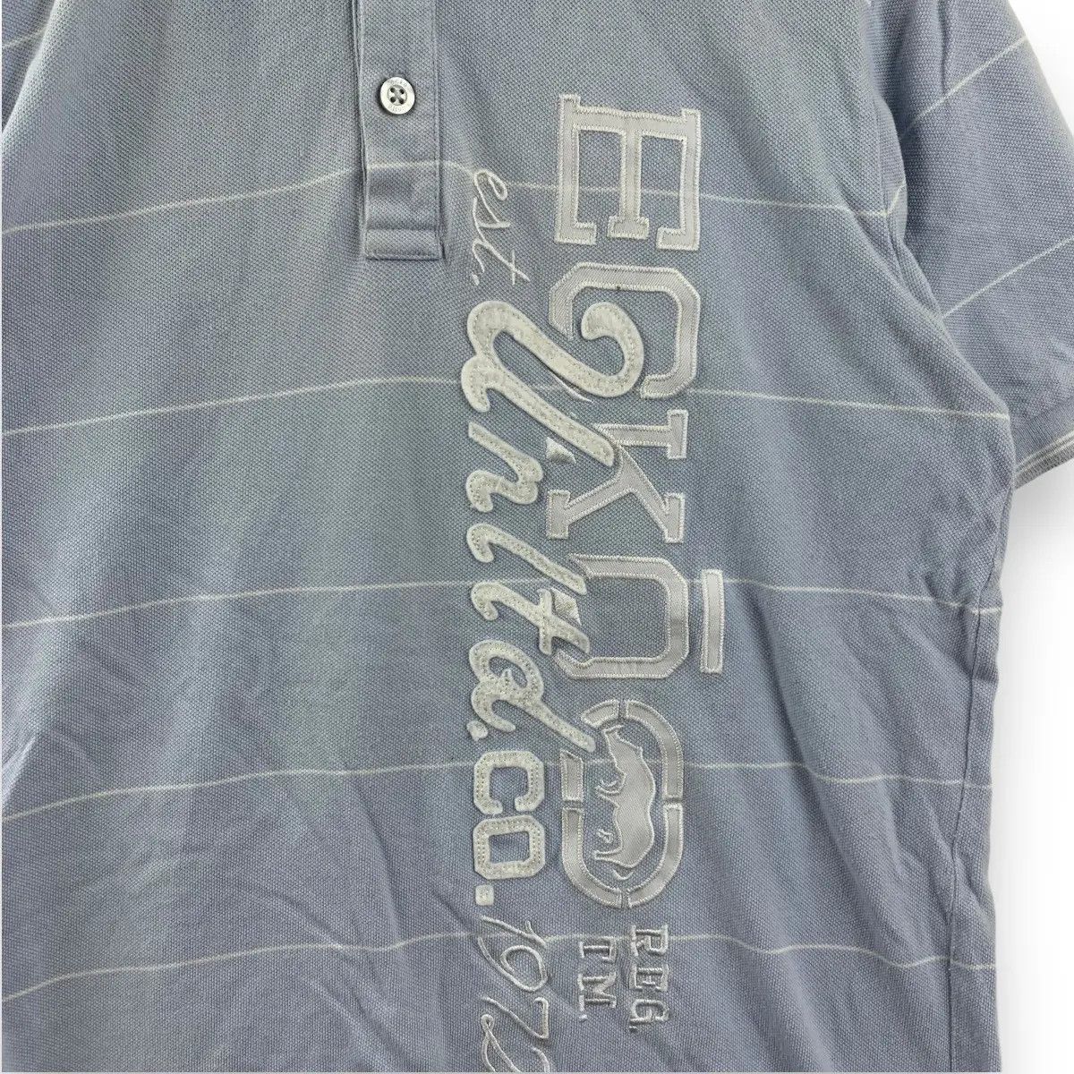 Ecko Unltd. ECKO UNLIMITED SKATE Embossed Polo Tee Shirt Top Size US M / EU 48-50 / 2 - 3 Thumbnail