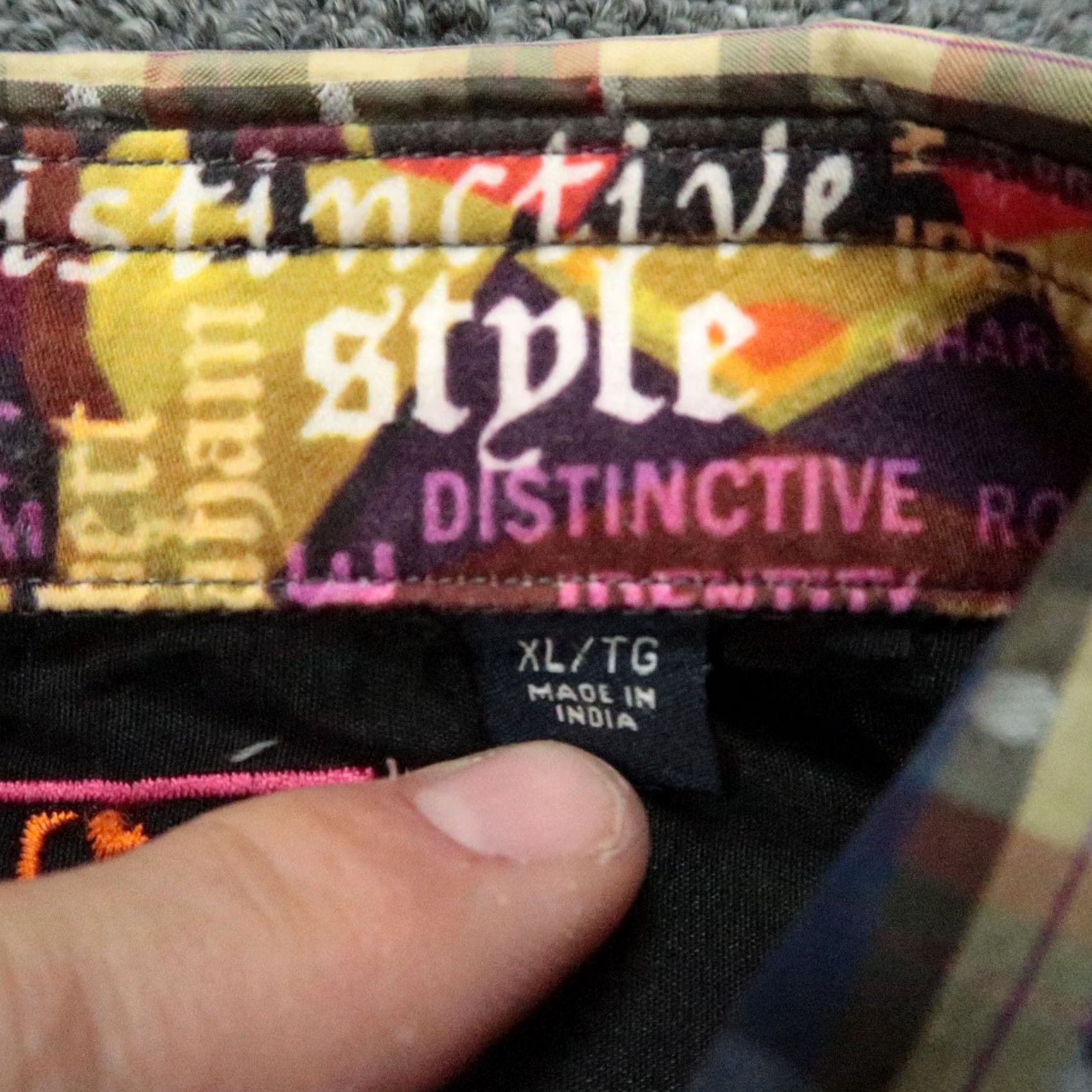 Robert Graham Robert Graham Shirt Mens XL Blue Yellow Multicolor Plaid Long Sleeve Button Size US XL / EU 56 / 4 - 4 Thumbnail