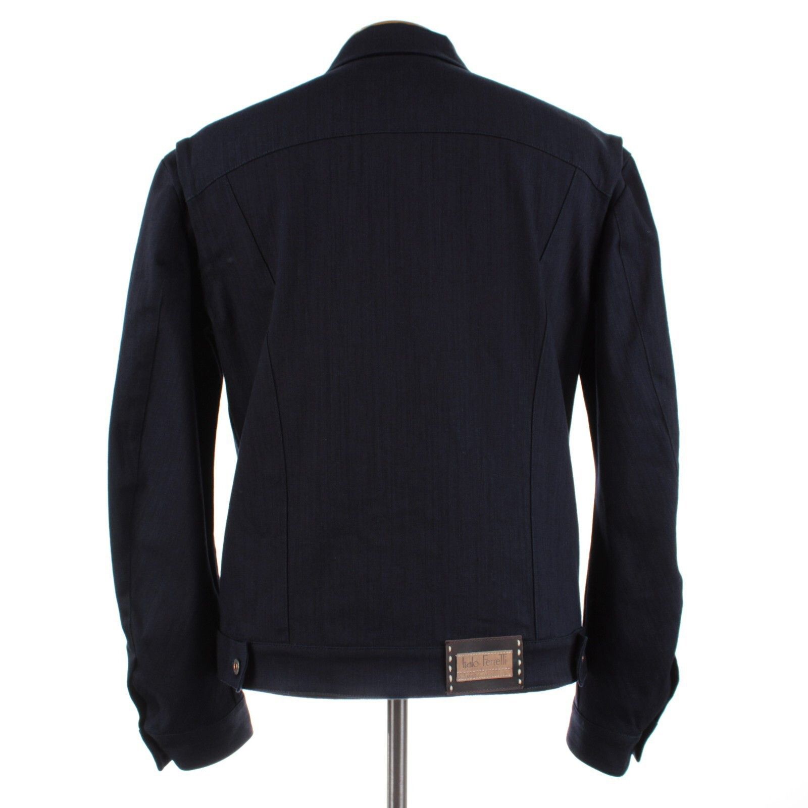 Other Italo Ferretti Jacket Size L US In Blue Cotton Blend Size US L / EU 52-54 / 3 - 8 Thumbnail