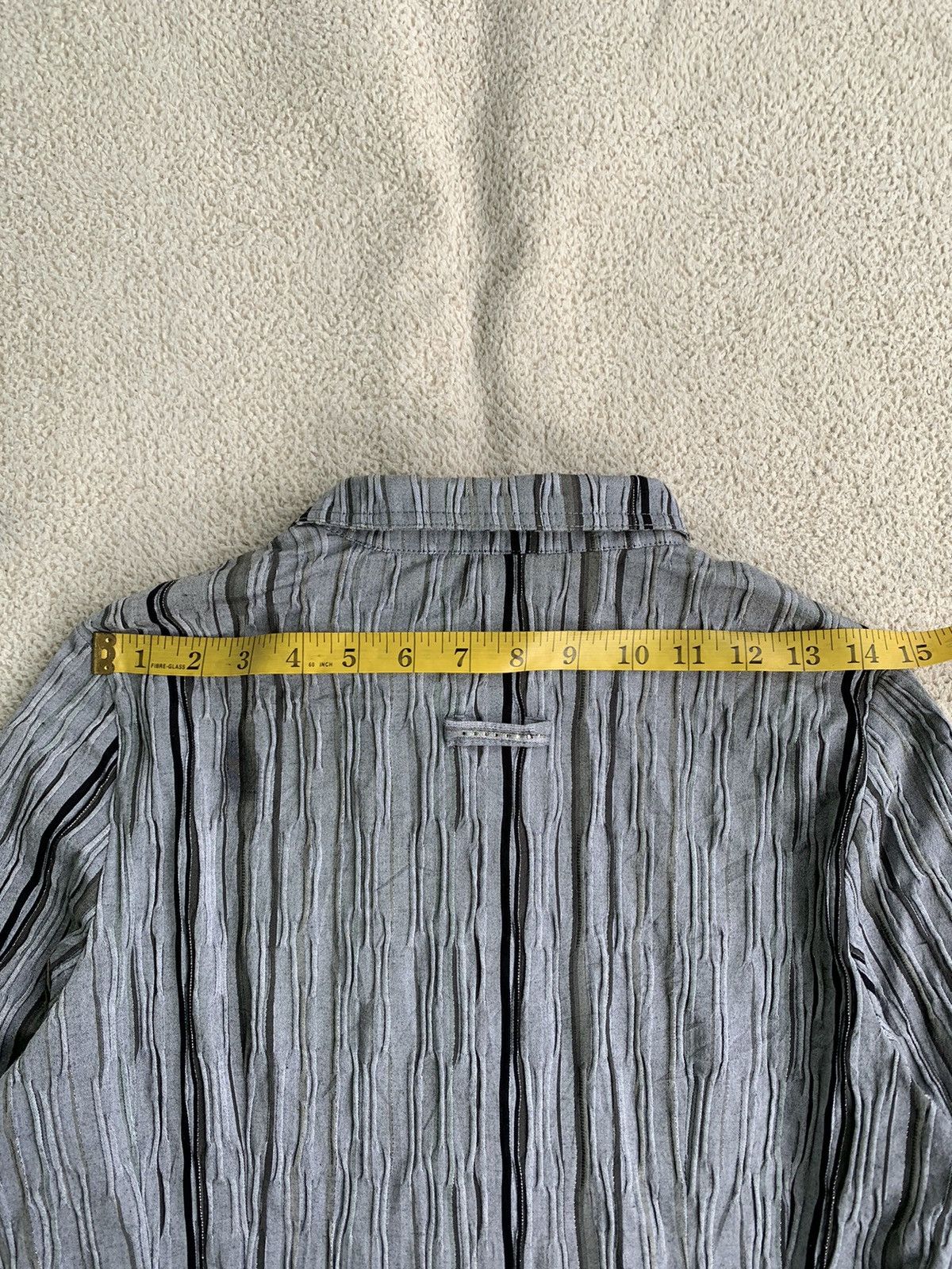 Issey Miyake × Japanese Brand × Vintage Vtg Luciano feretti 3D pattern pleated Style Size M / US 6-8 / IT 42-44 - 13 Thumbnail