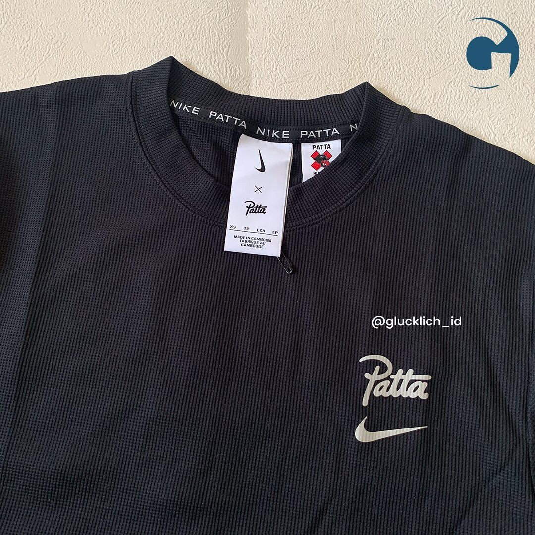 Nike × Patta Nike, x Patta Running Team Tee (Black) Size US XS / EU 42 / 0 - 6 Thumbnail