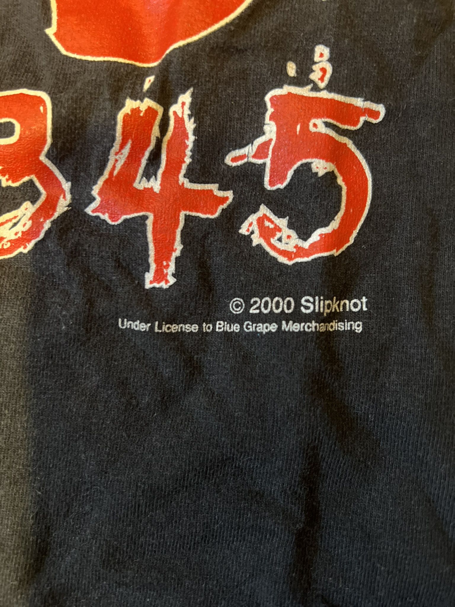 Slipknot SLIPKNOT XL Maggot Corps 2000 Vintage Metal Tour TShirt Size US XL / EU 56 / 4 - 2 Thumbnail