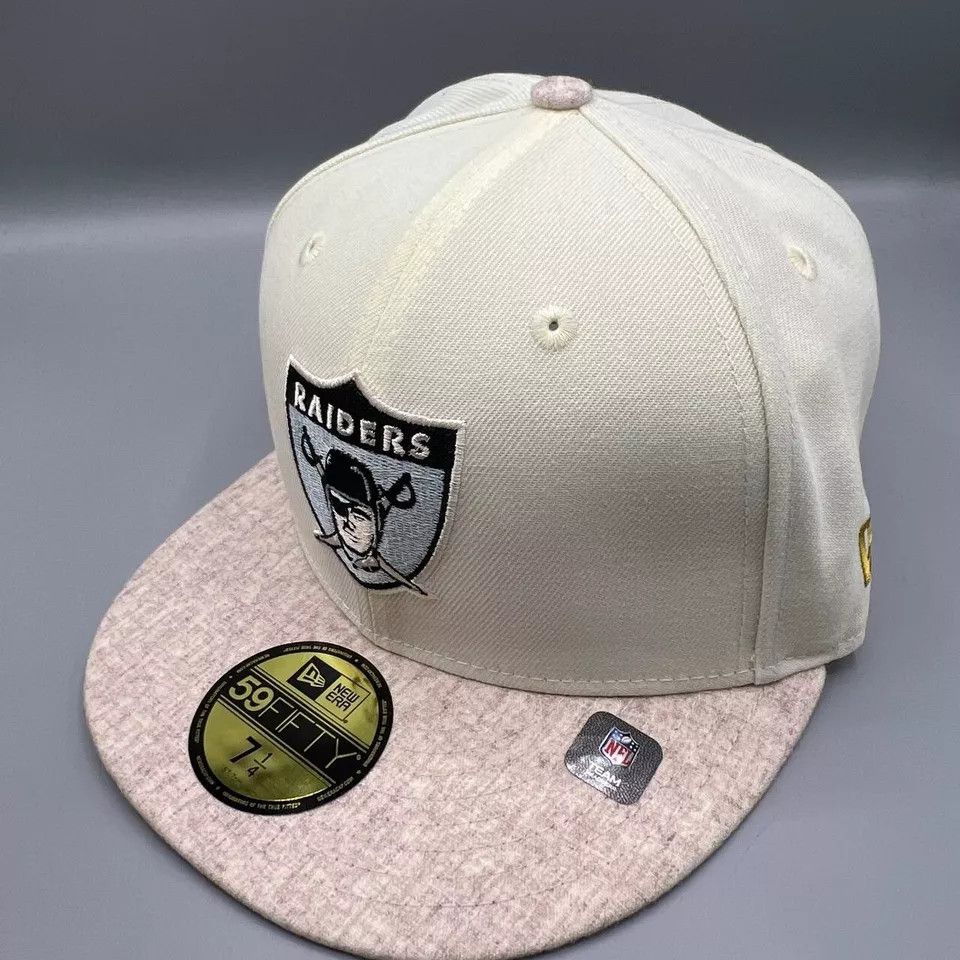 New Era Las Vegas Raiders Hat Men 7 1/4 Superbowl XV 59Fifty New Era Size ONE SIZE - 3 Thumbnail