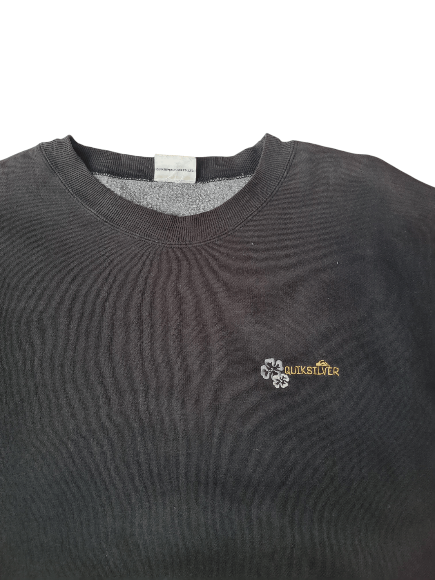Quiksilver × Vintage Vtg Quiksilver Faded Black Size US L / EU 52-54 / 3 - 7 Thumbnail