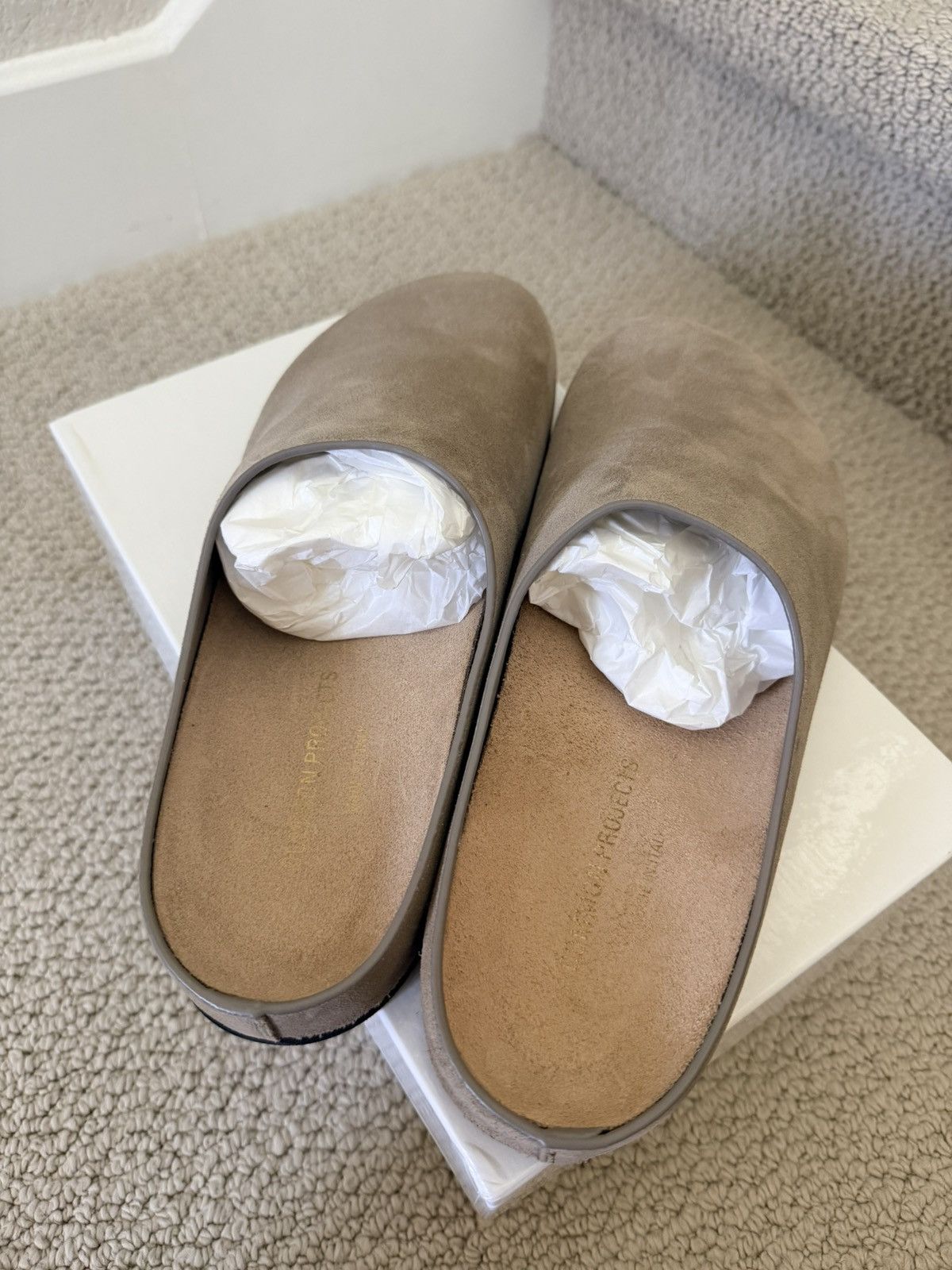 Common Projects Common Projects Women’s Suede Taupe Clog Size 42 Size US 12 / IT 42 - 5 Thumbnail