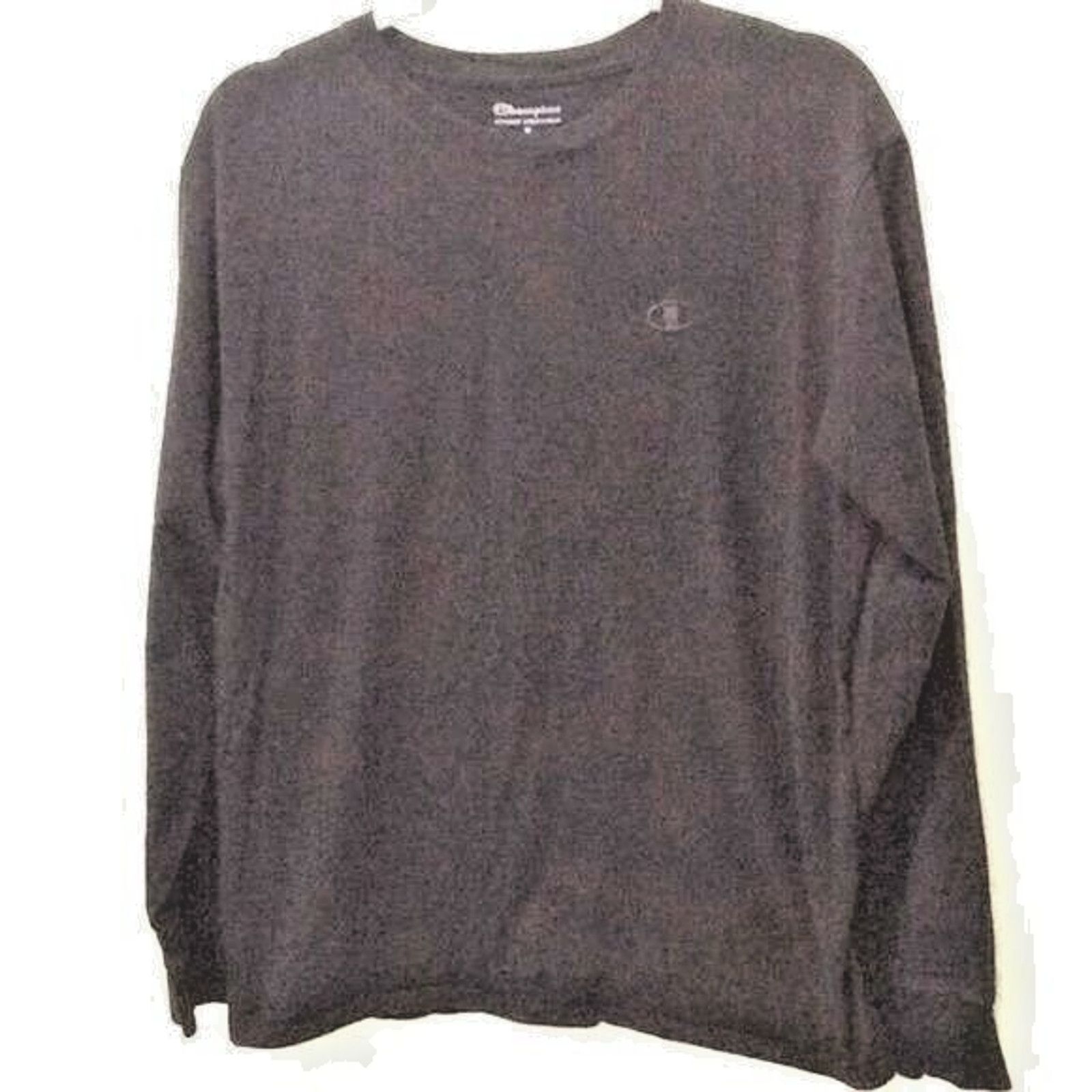 Champion Champion Men’s Athletic Shirt Long Sleeves Black Cotton Sz M Size US M / EU 48-50 / 2 - 1 Thumbnail