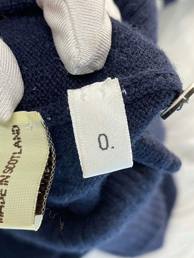 Thom Browne Thom Browne Blue and green cashmere Polo collar T-shirt Size S / US 4 / IT 40 - 8 Thumbnail